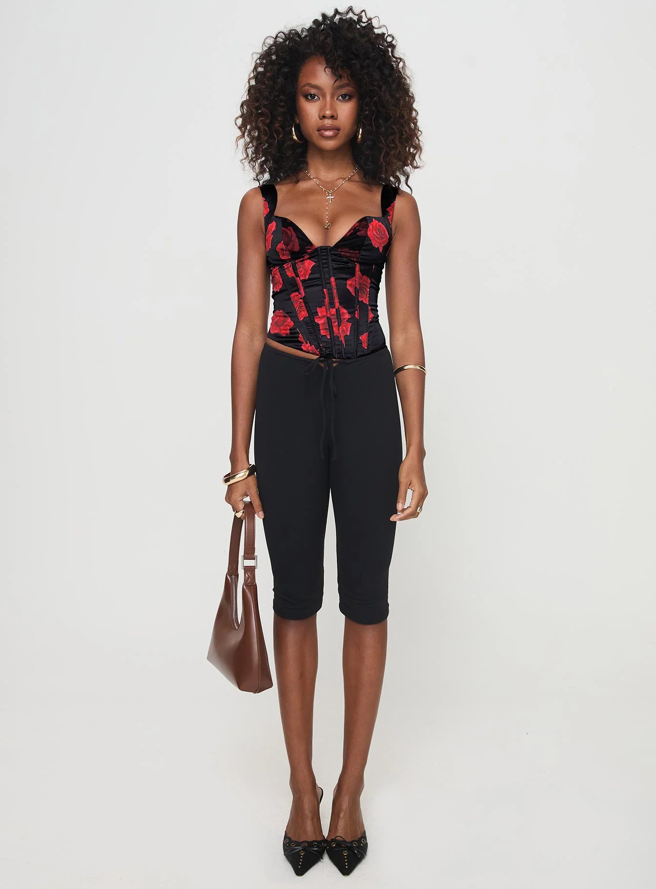 Alarice Top Black / Red