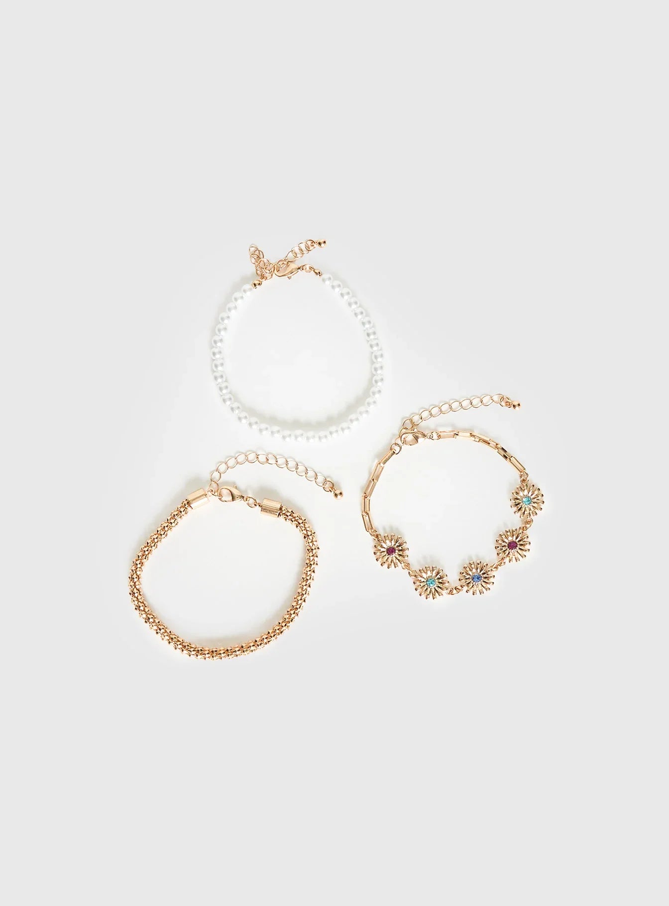 Del Rio Layered Bracelet Gold