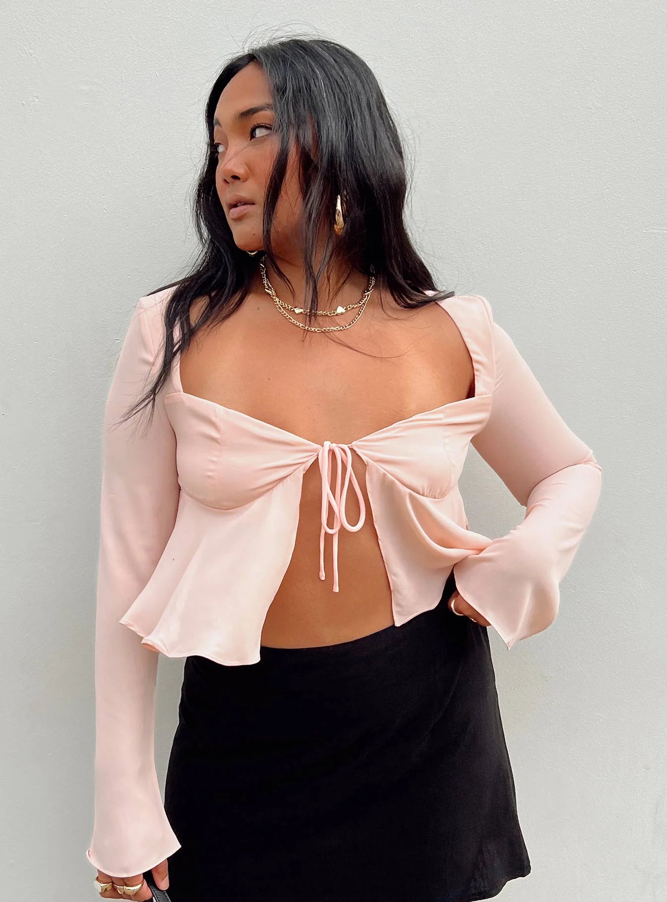 Godet Top Pink