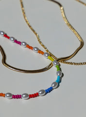 Brando Necklace Gold / Multi