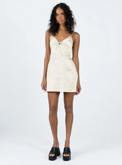 Cosmo Mini Dress Champagne