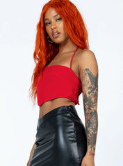 Mistie Top Red