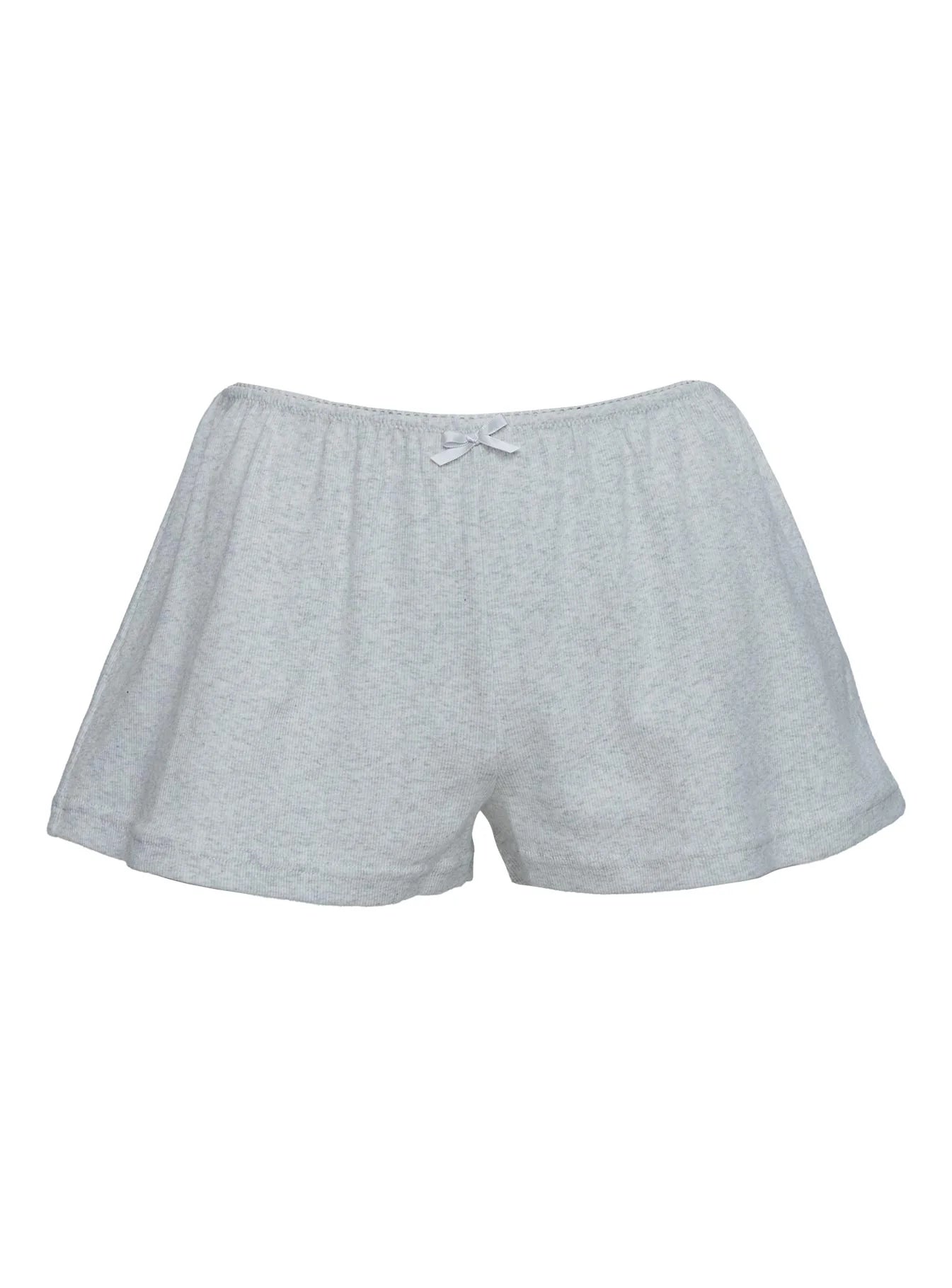 Sleepytea Rib Sleep Short Grey
