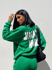 Club Basic Crewneck Sweatshirt Green