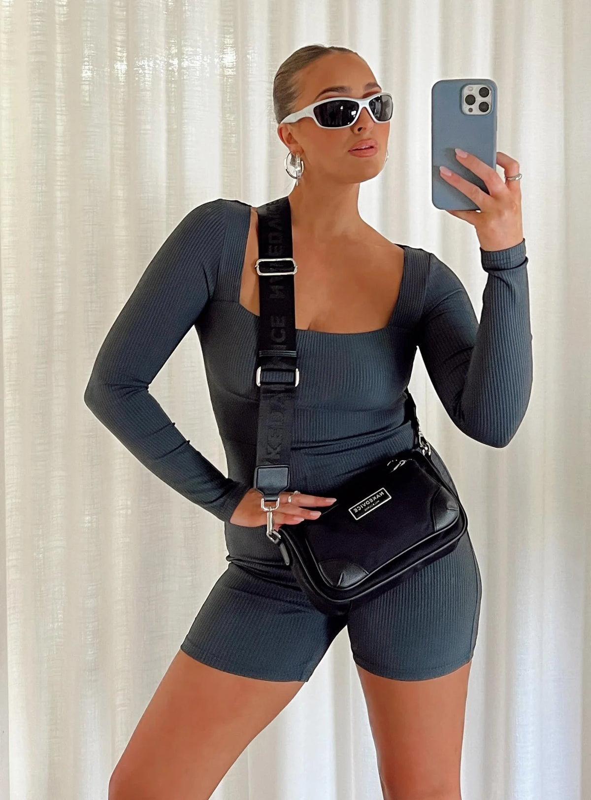 Sara Romper Grey