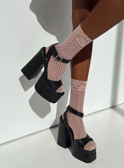 Wallem Socks Pink