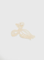 With A Bow Hair Clip Nude