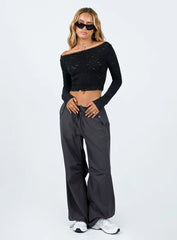 Lapidus Long Sleeve Top Black
