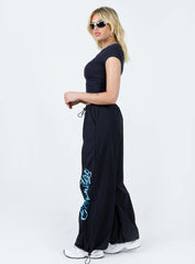 Hypnotize Parachute Pants Navy