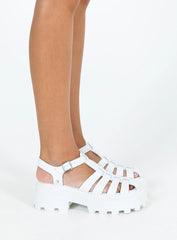 Windsor Smith Rare Sandals White