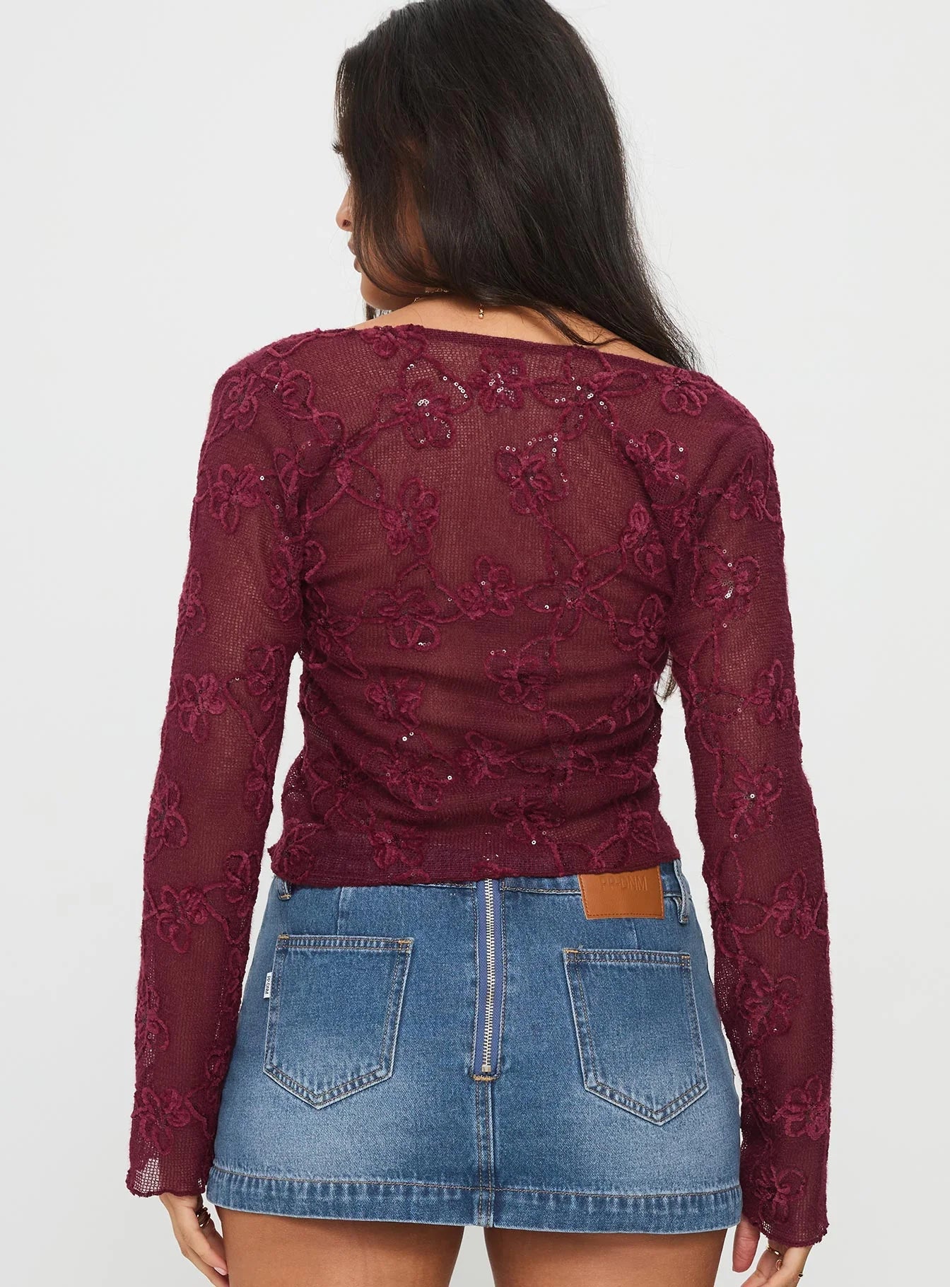 Sukita Cardi Burgundy