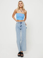 Alessandara Jeans Light Wash Denim