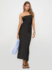 Shaun Midi Dress Black Lower Impact