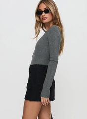 Essentially Skort Black Tall