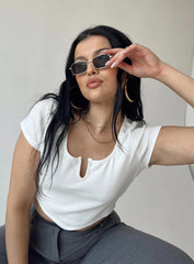 Arlo Top White