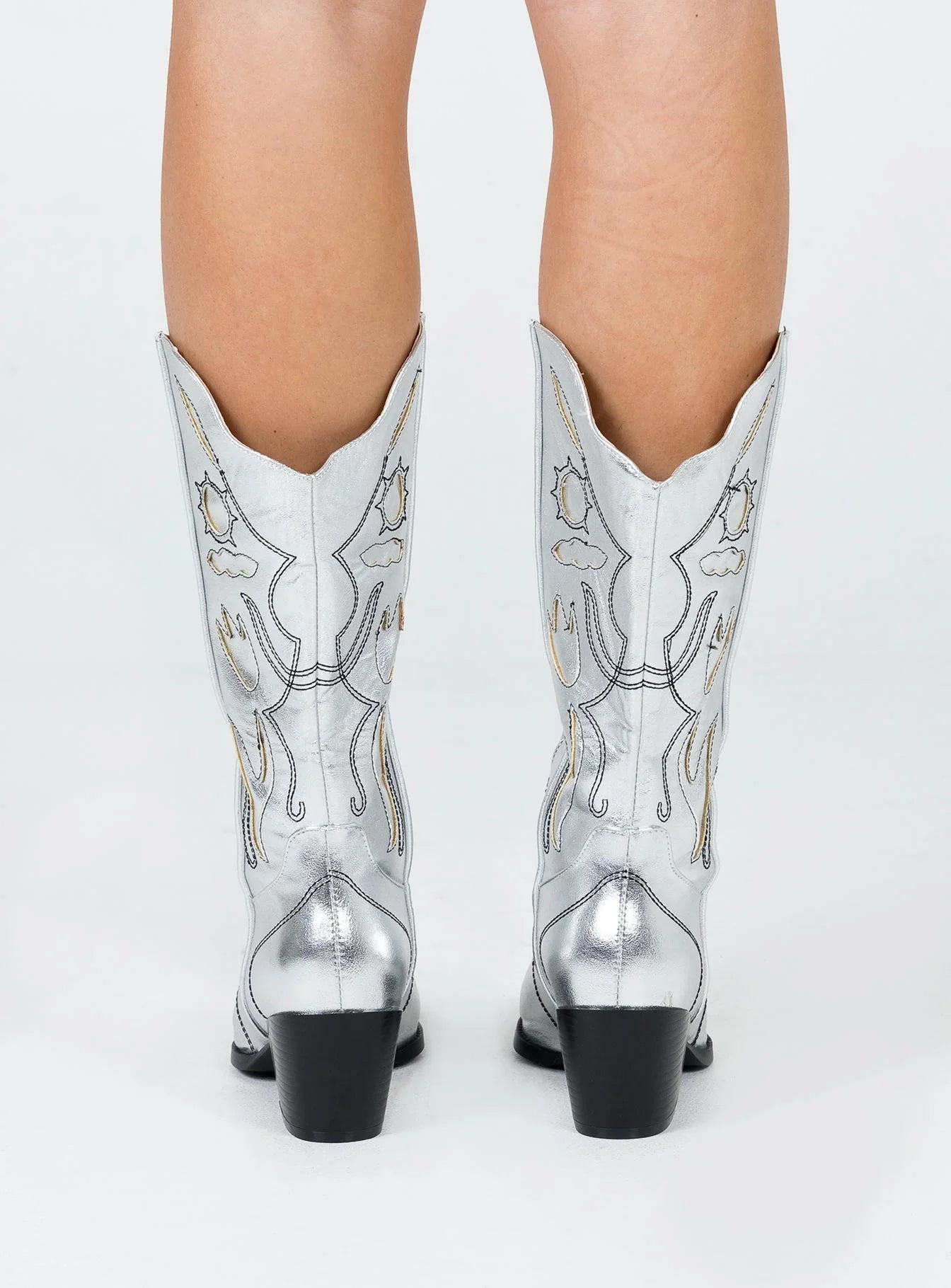 Rosewood Boots Silver