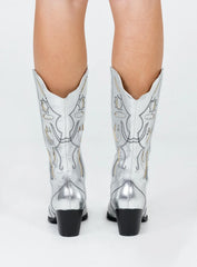 Rosewood Boots Silver