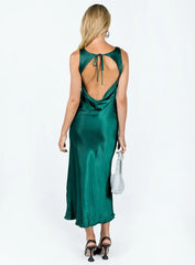 Girls Club Midi Dress Emerald