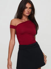 Beller Bodysuit Red