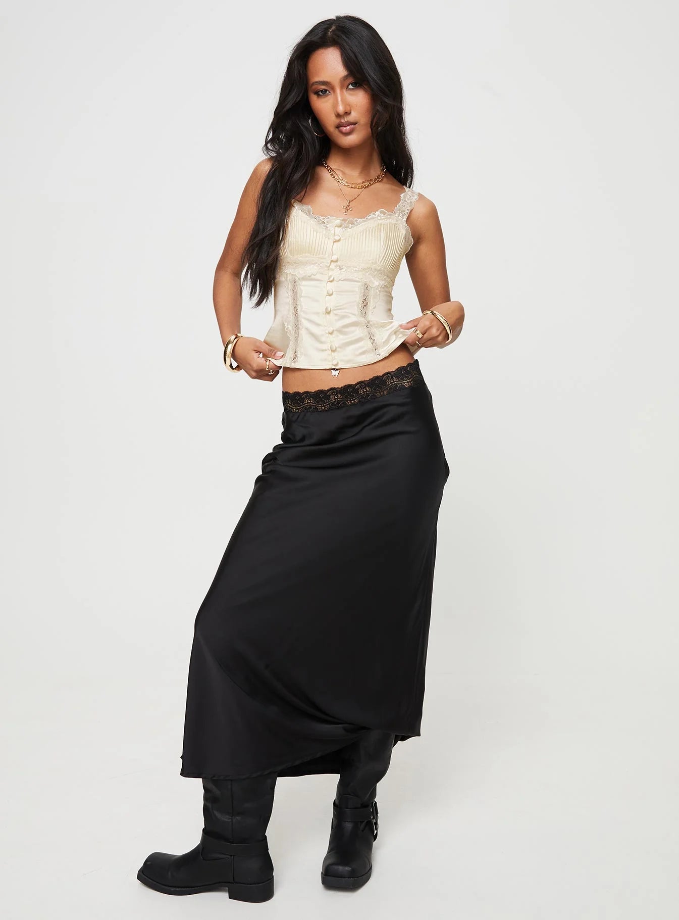 Stilling Lace Top Cream