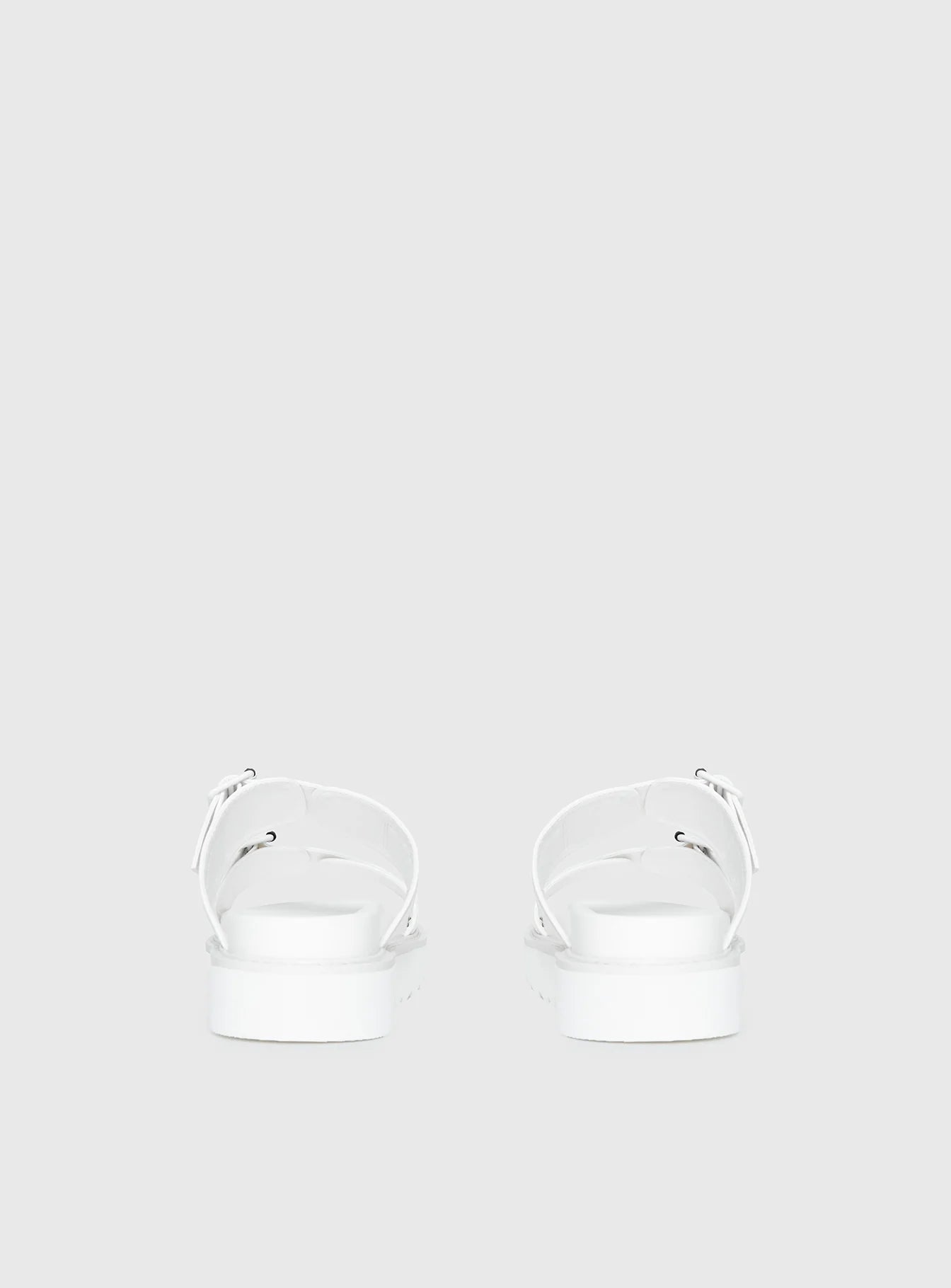 Ma Belle Sandals All White