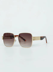 Meera Sunglasses Brown / Gold