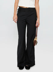 Just Have Fun Wide Leg Pant Black