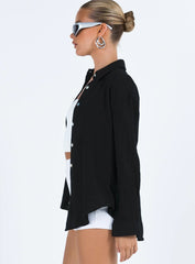 Mahalia Shirt Black