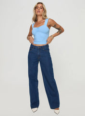 Yahya Top Blue
