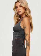 Wandella Tank Black Glitter