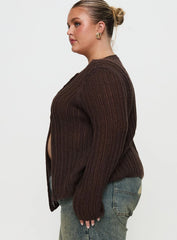 Lenker Knit Jumper Brown Curve