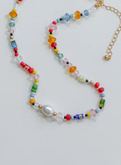 Totem Beaded Necklace Multi