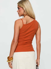 Amarante Sleeveless Top Orange