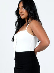 Tavez Bodysuit Ivory