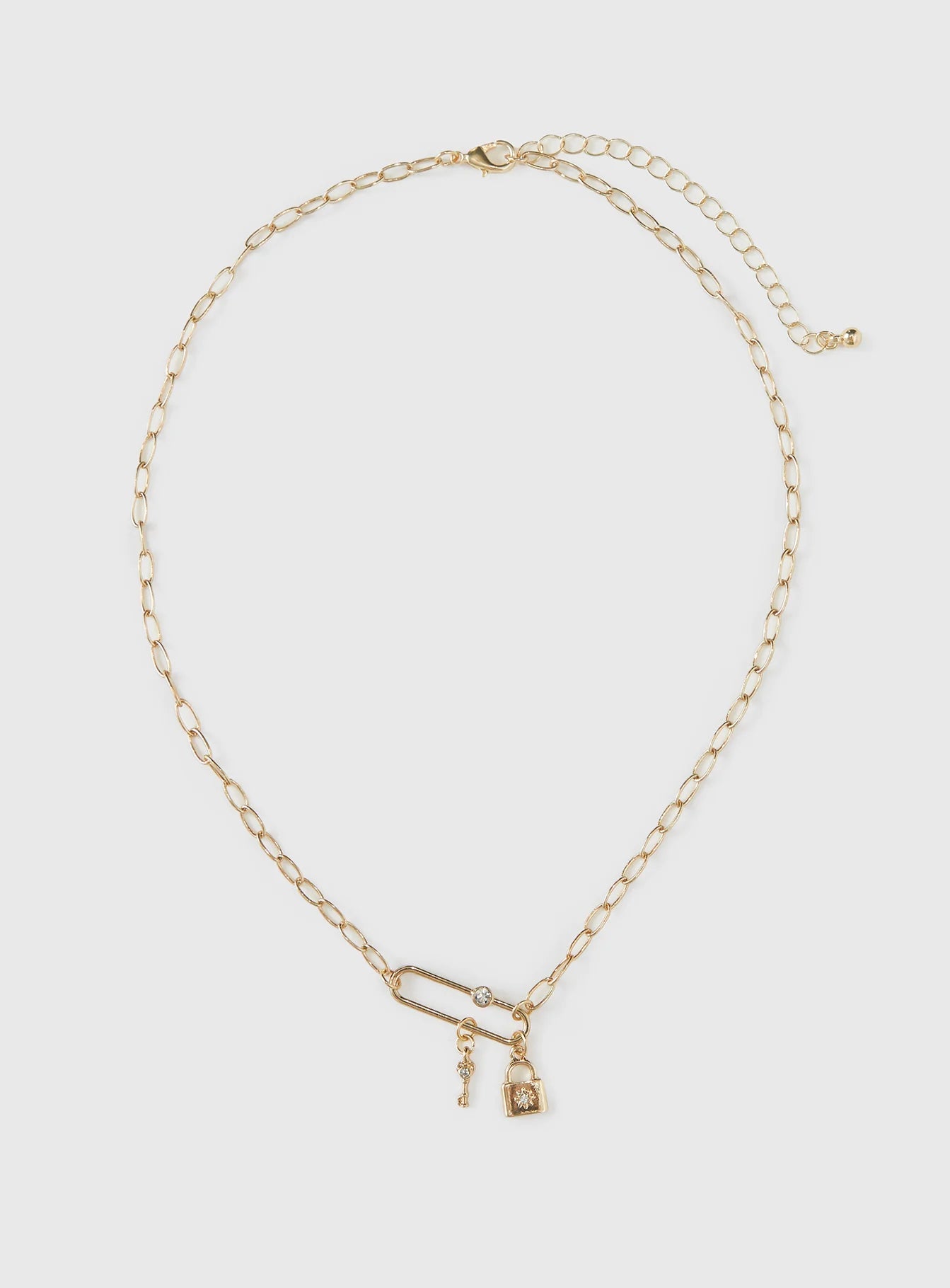 Life In Peace Necklace Gold