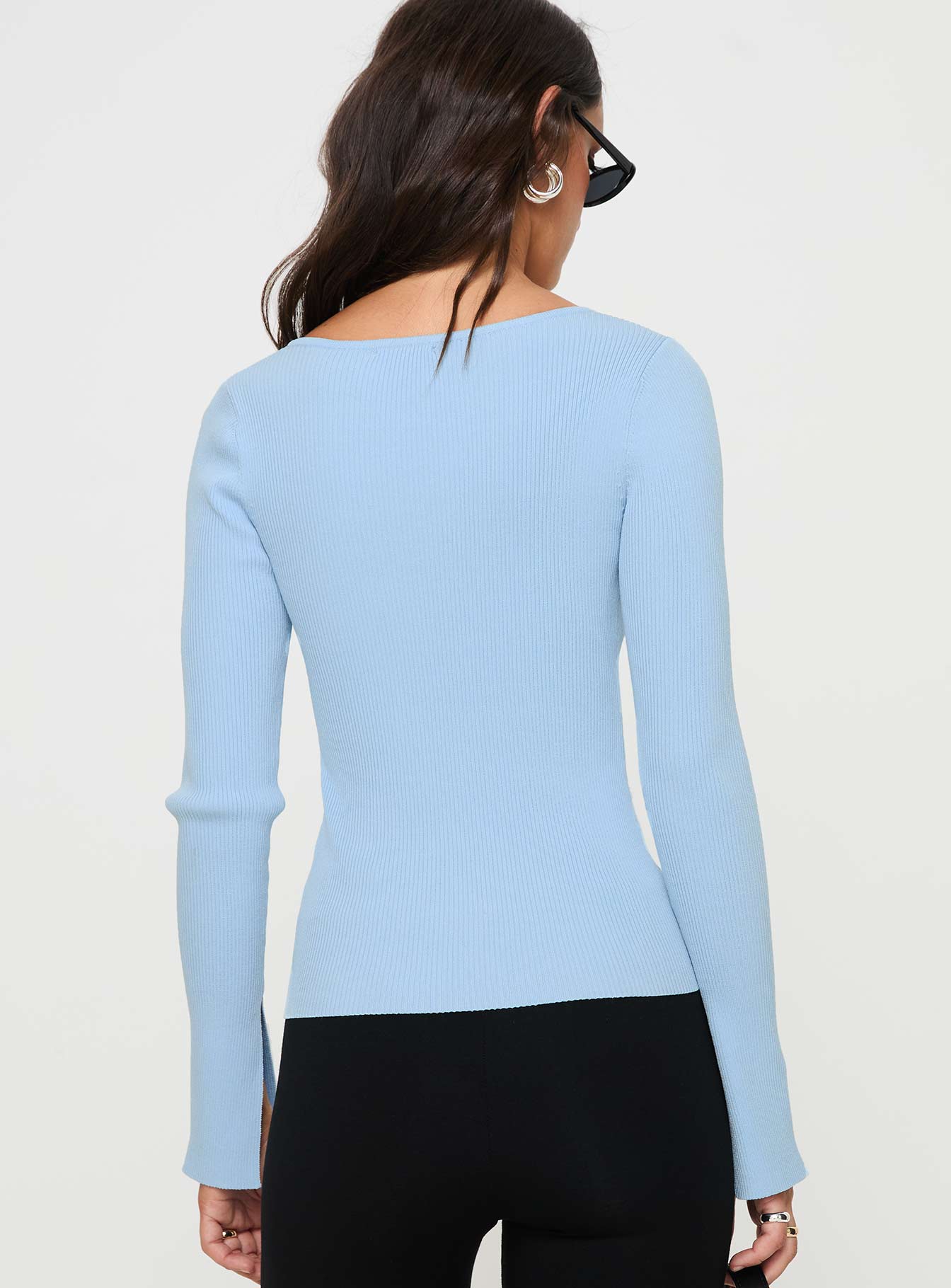 Selections Long Sleeve Top Blue