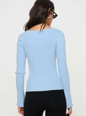 Selections Long Sleeve Top Blue