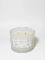 White Vanilla 12 oz scented candle