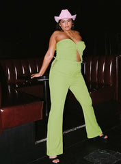 Rhythm Stud Top Green Curve