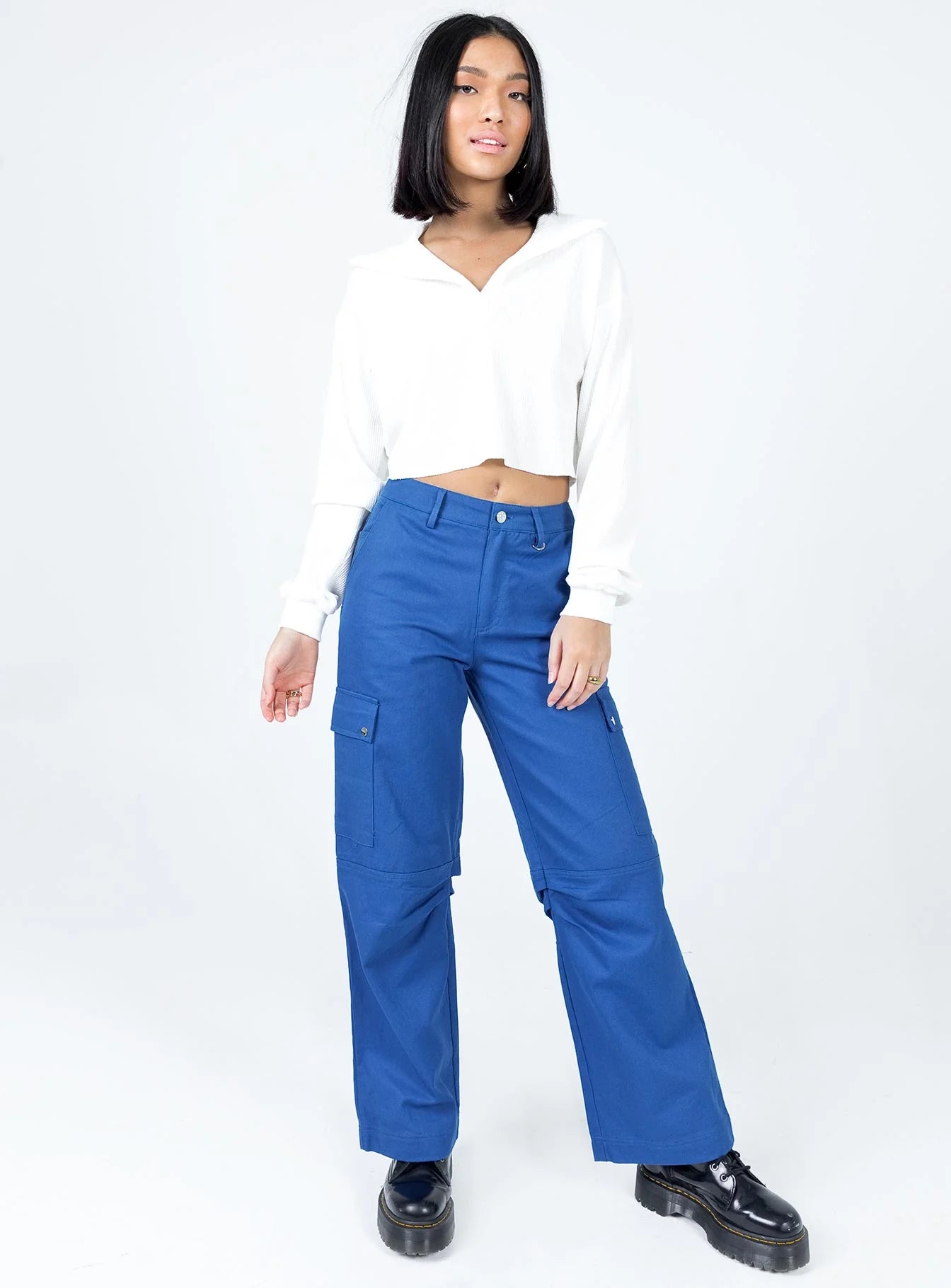 Frances Sweater White