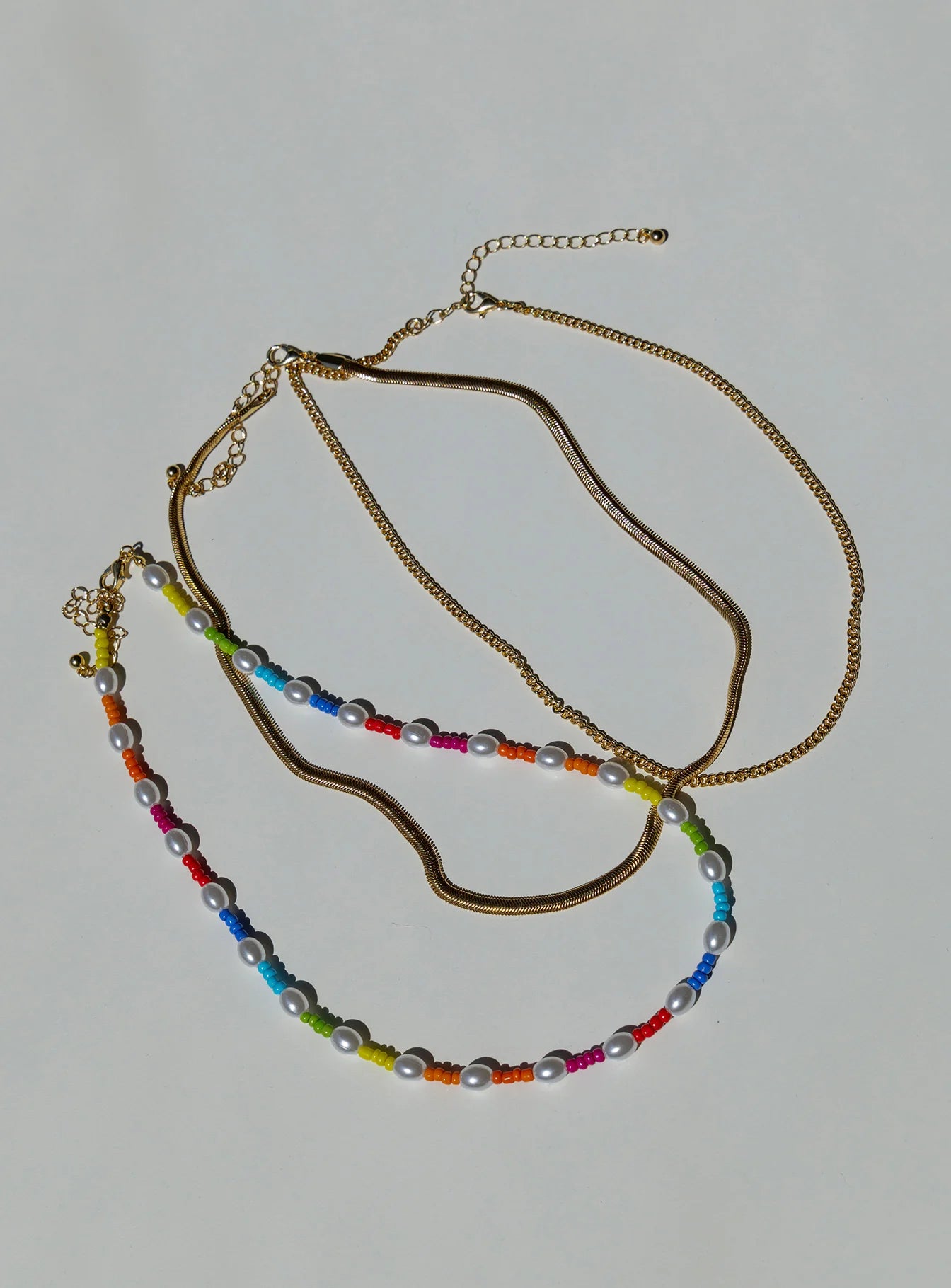 Brando Necklace Gold / Multi