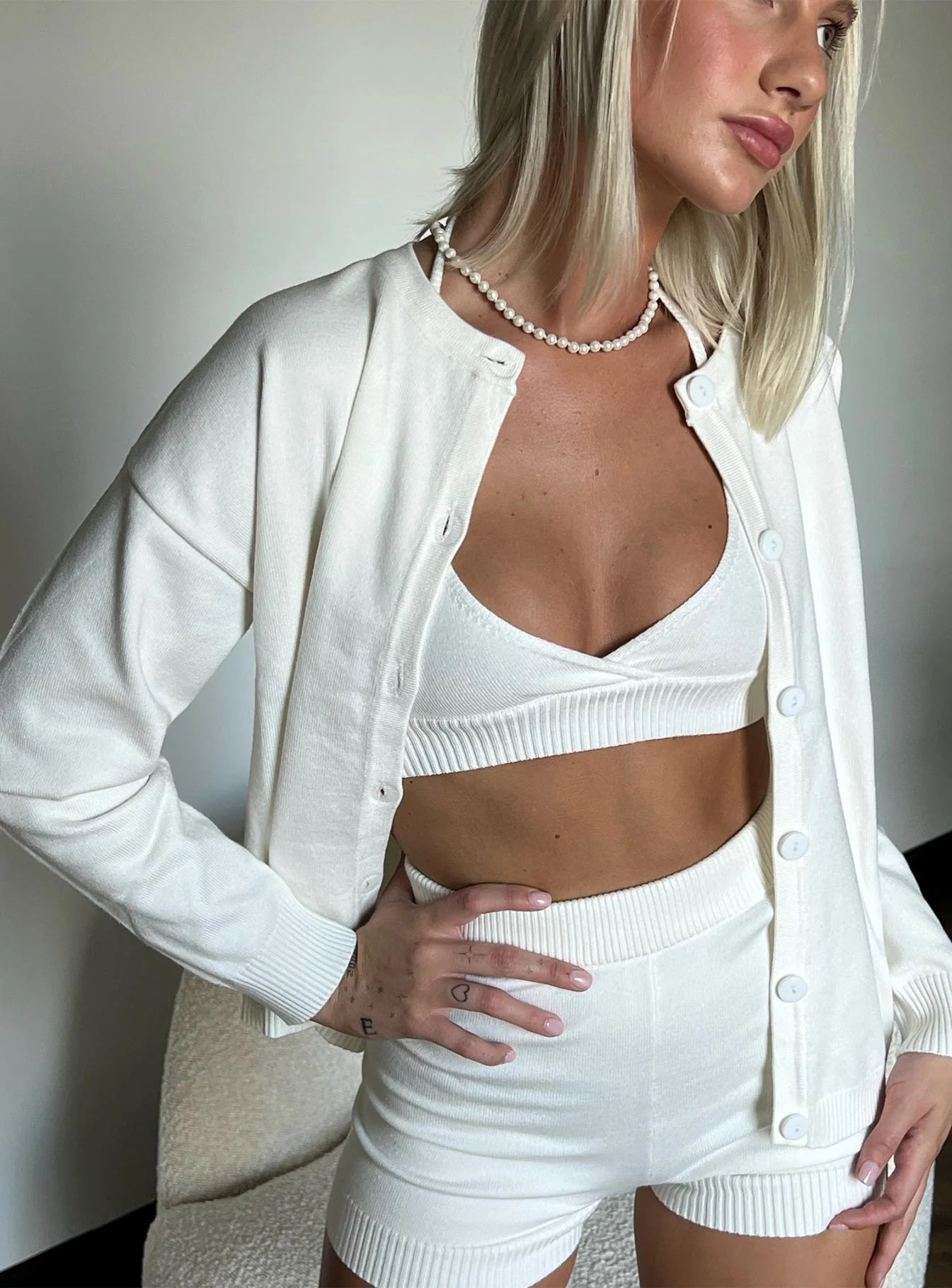 Selba Set White