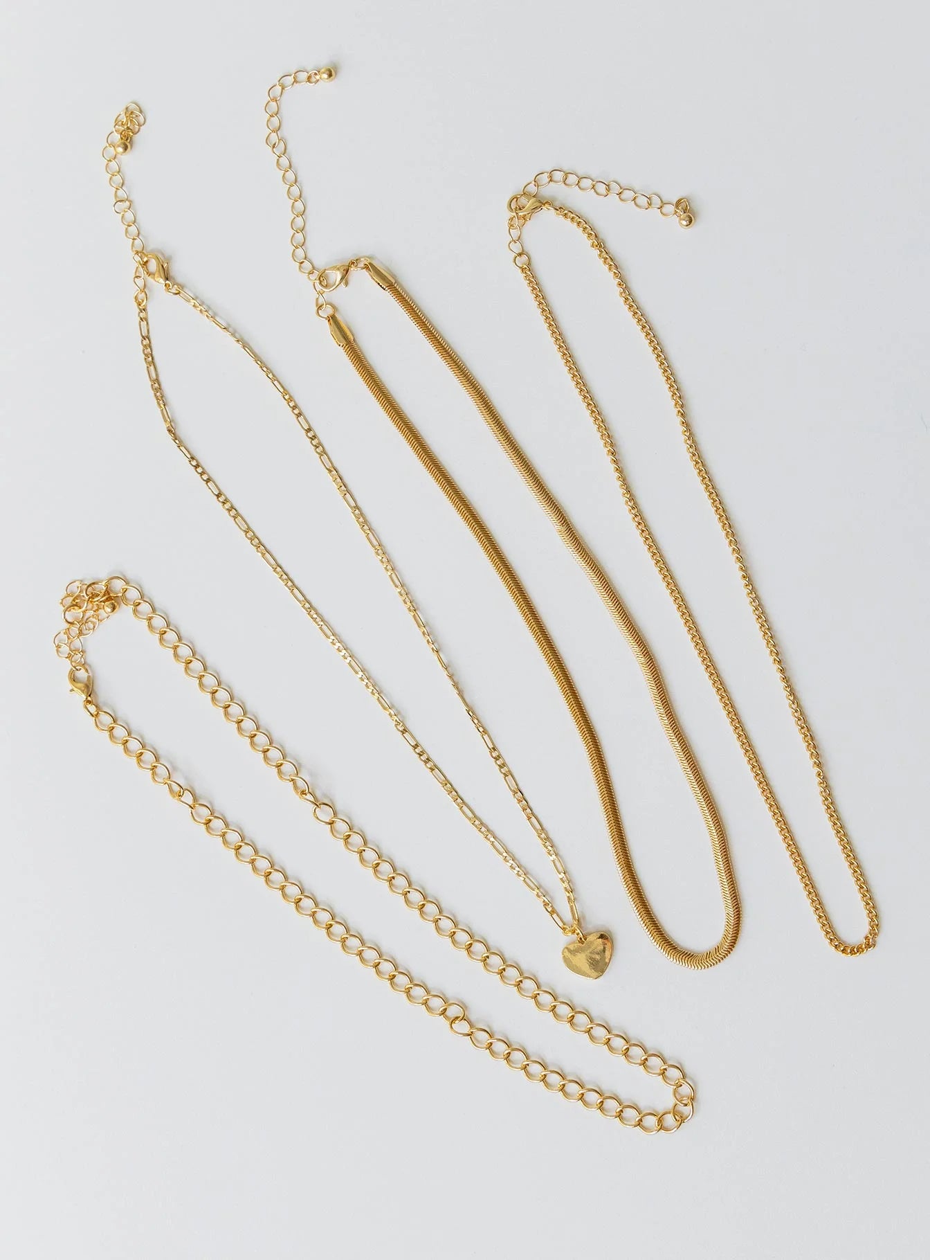 DeLuca Chain Necklace Gold