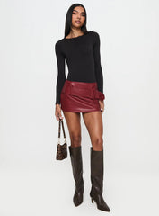 Quinby Backless Long Sleeve Bodysuit