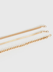 Count My Blessings Bracelet Pack Gold
