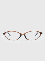 Life Begins Blue Light Glasses Light Brown