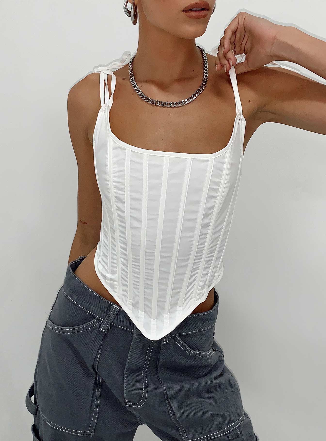 Kiernan Top White