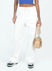 Tumble Pants White
