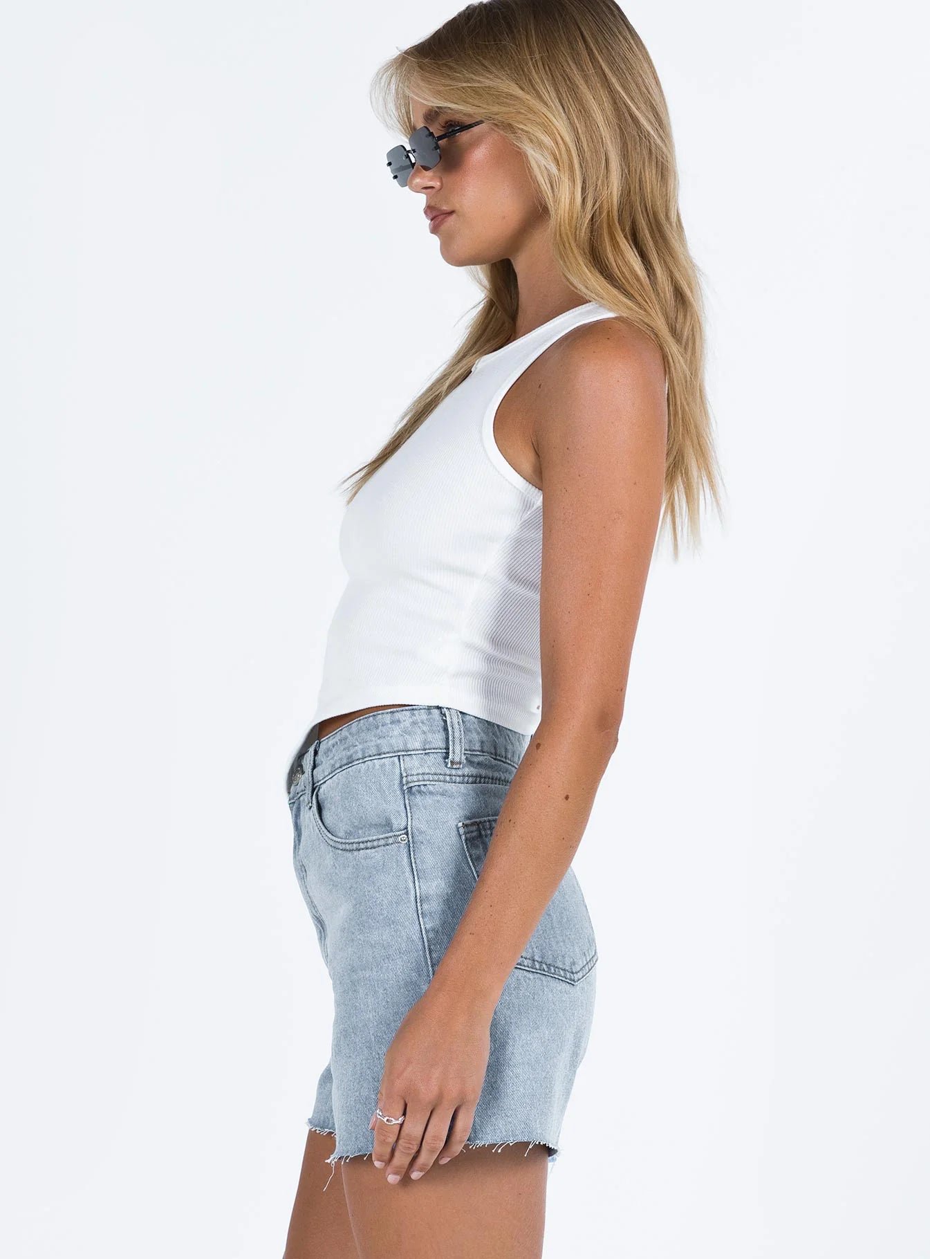Laurena Denim Shorts Tall Lower Impact
