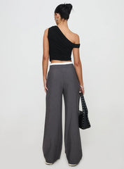 Auclaire Pinstripe Pant Charcoal